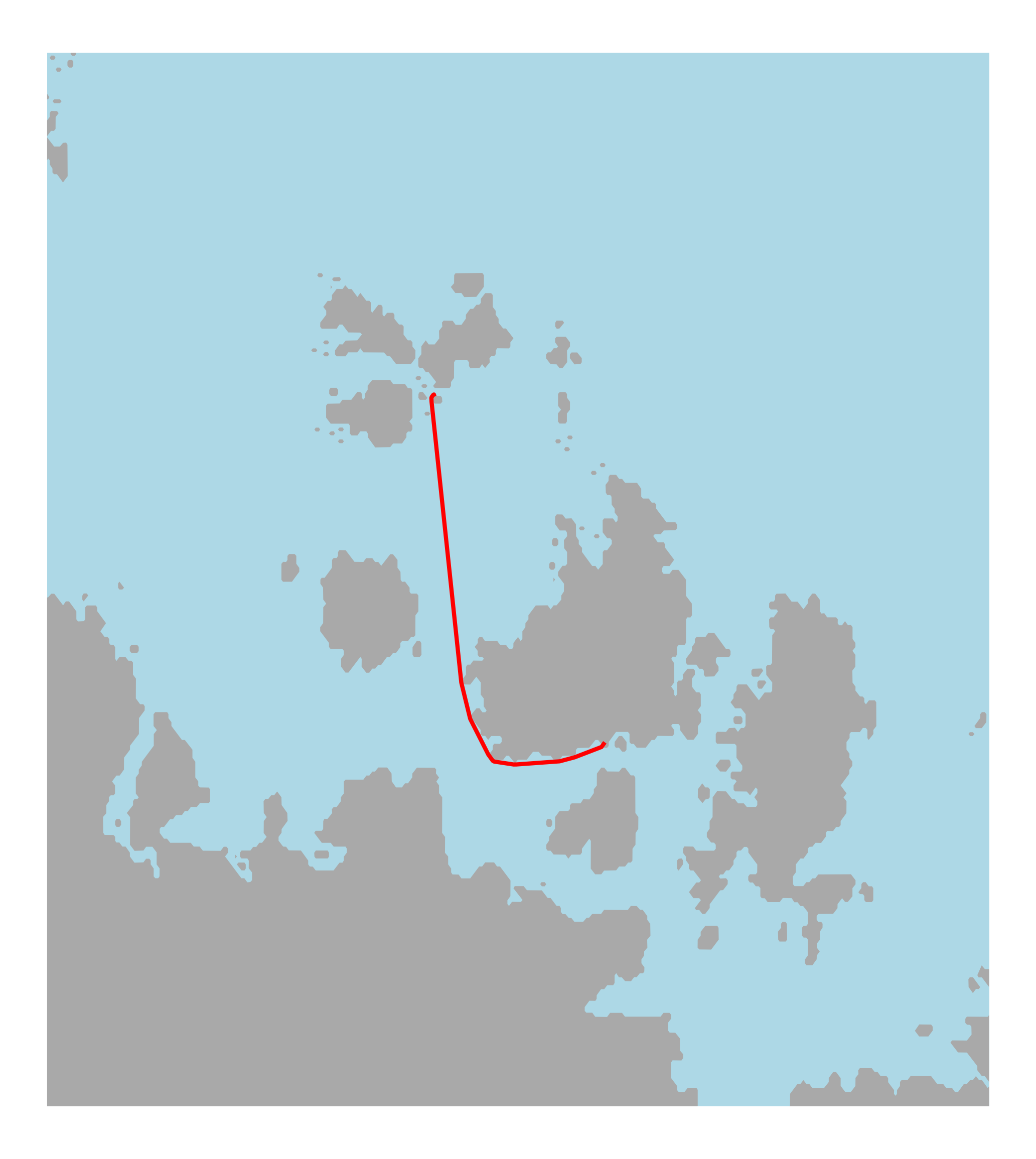 Trajet du jour 5 : Mercredi